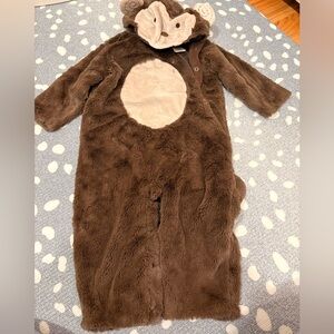 Worn once pottery barn kids monkey costume